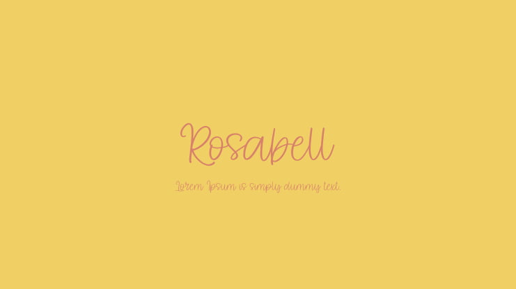 Rosabell Font