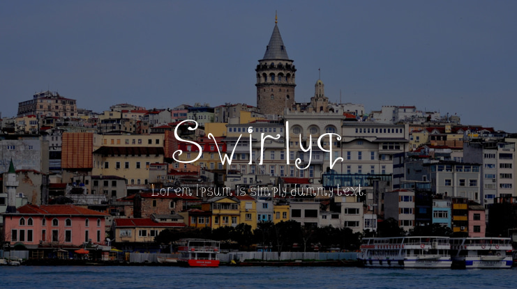 Swirlyq Font