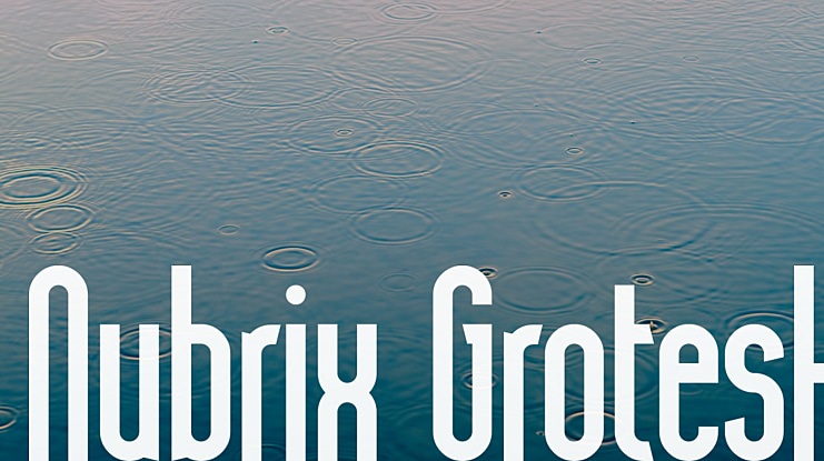 Nubrix Grotesk Font