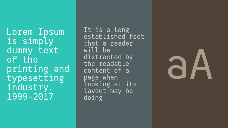 HFMonorita Font Family