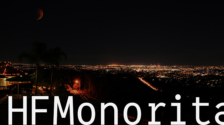 HFMonorita Font Family