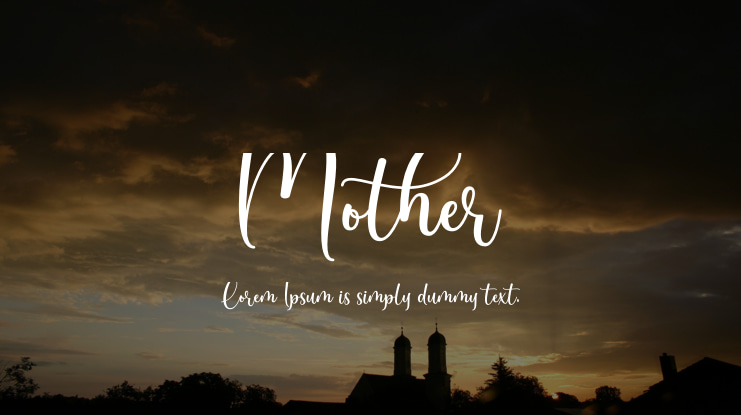 Mother Font Family