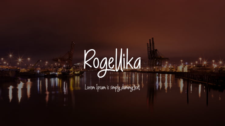 Rogellika Font