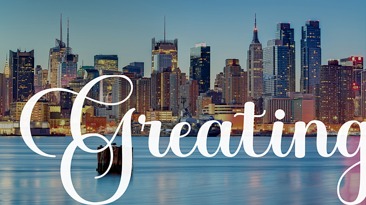 Greating Font