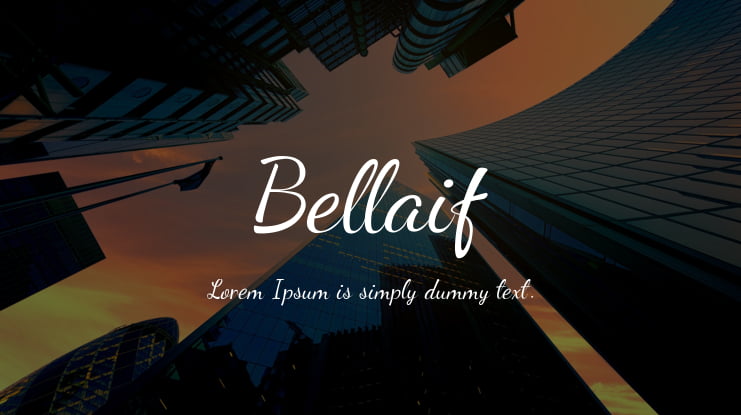 Bellaif Font