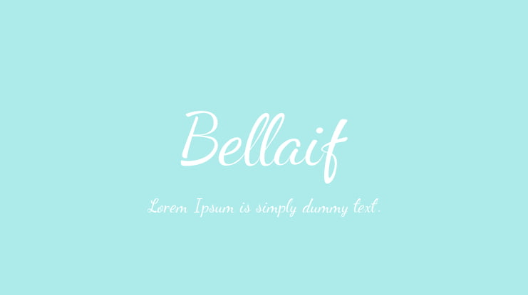 Bellaif Font