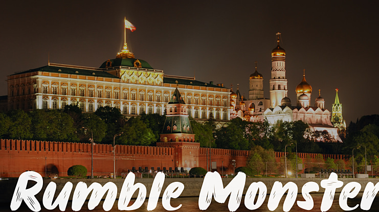 Rumble Monster Font