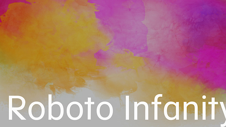 Roboto Infanity Font