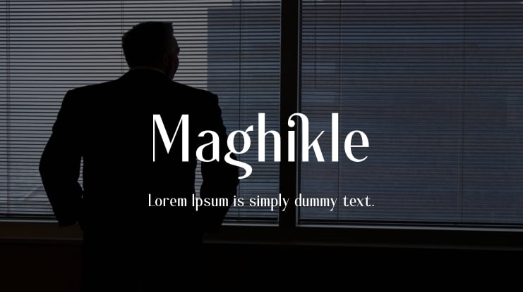 Maghikle Font