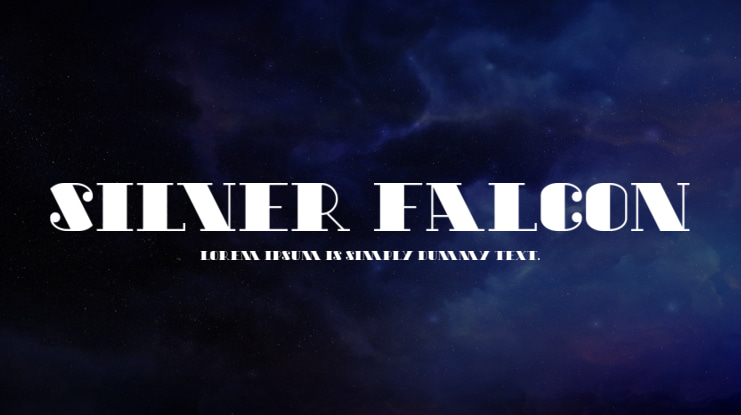 Silver Falcon Font