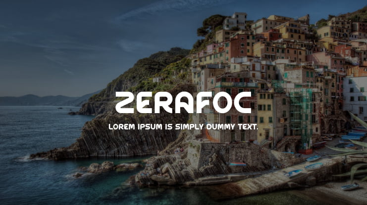 Zerafoc Font Family