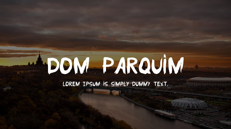 Dom Parquim Font