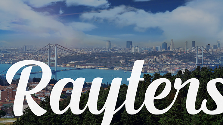 Rayters Font