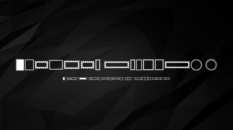 Borders islamic 1444 Font