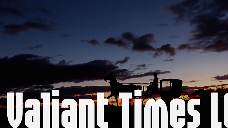 Valiant Times LC Font Family