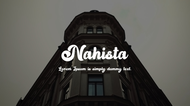 Nahista Font