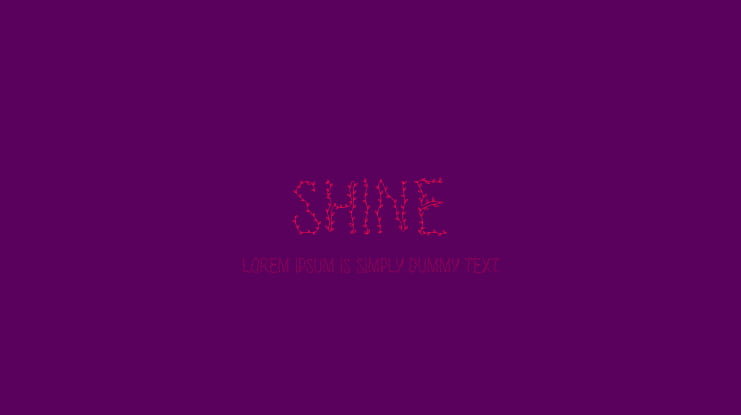Shine Font