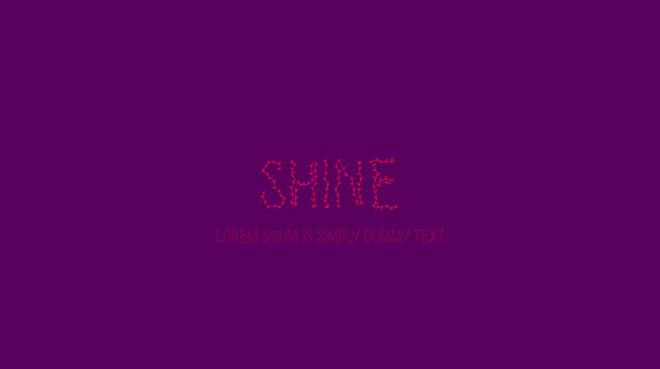 Shine Font