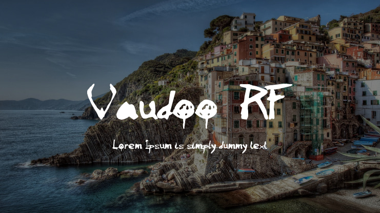 Vaudoo2RF Font
