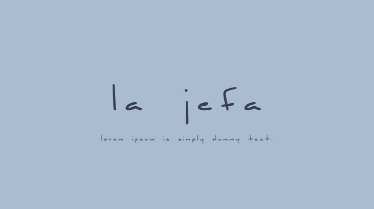 La Jefa Font