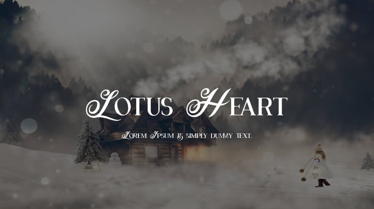 Lotus Heart Font