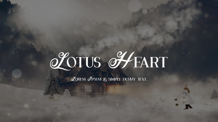 Lotus Heart Font