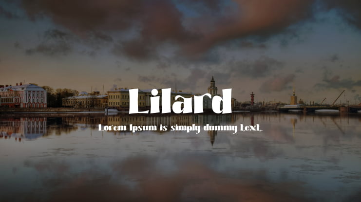 Lilard Font