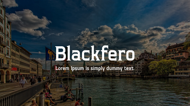 Blackfero Font Family
