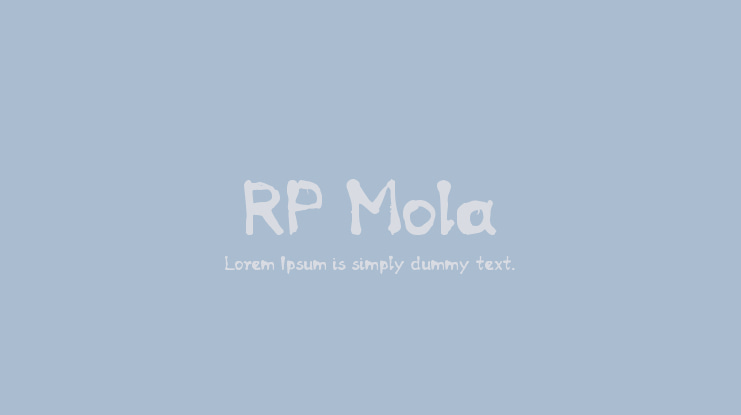 RP Mola Font