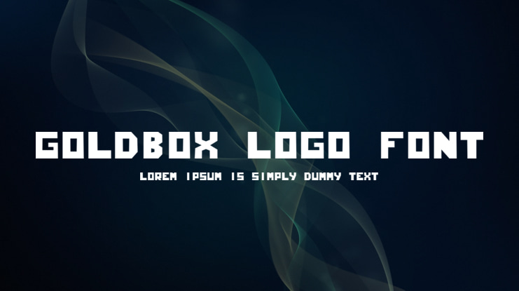 GoldBox-Logo-Font
