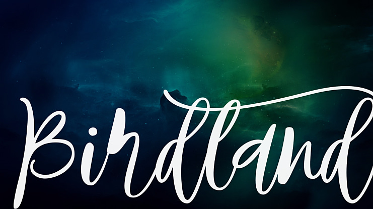 Birdland Font
