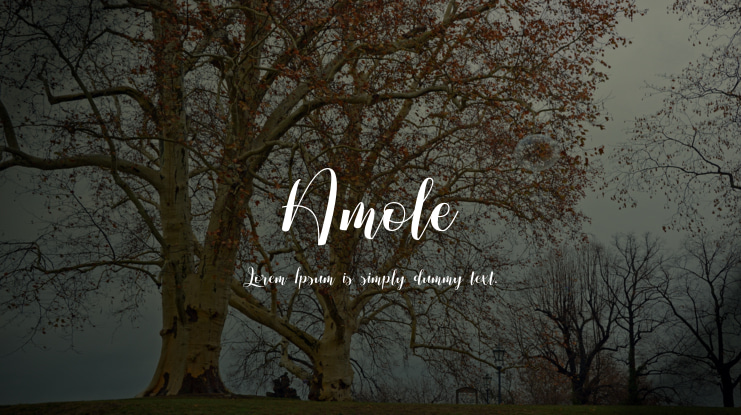 Amole Font