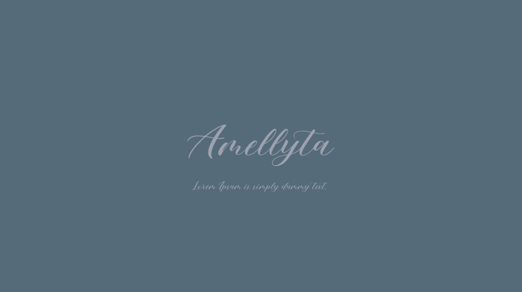 Amellyta Font