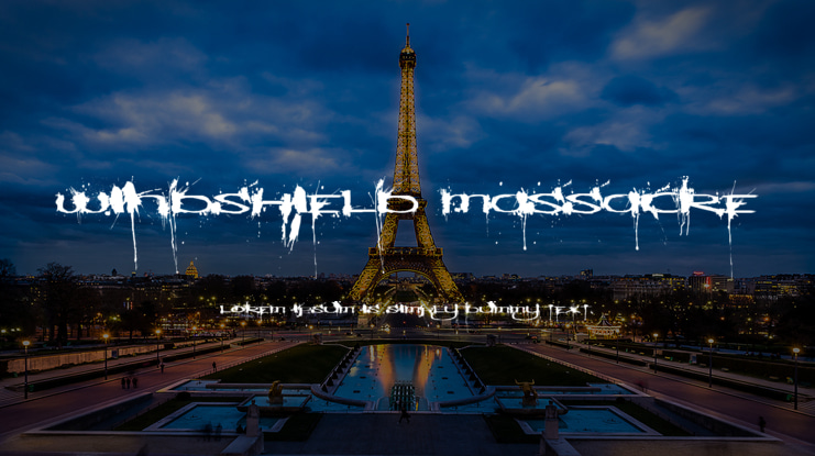 Windshield Massacre Font