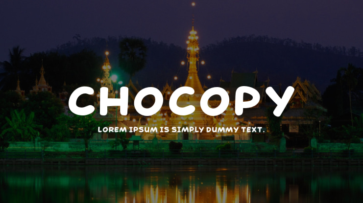 Chocopy Font