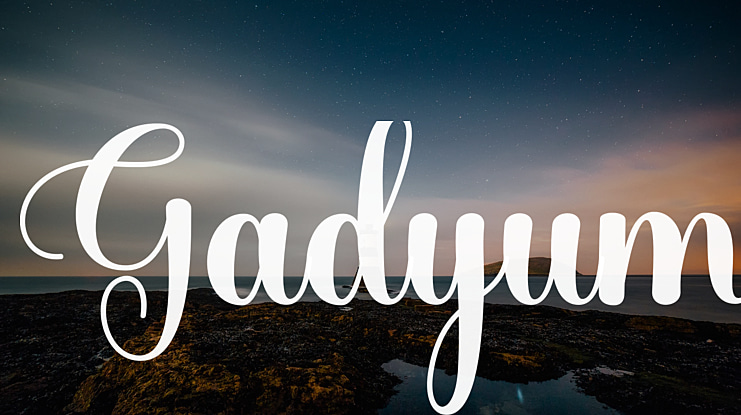 Gadyum Font
