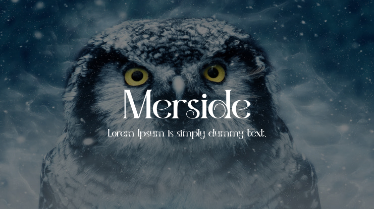 Merside Font