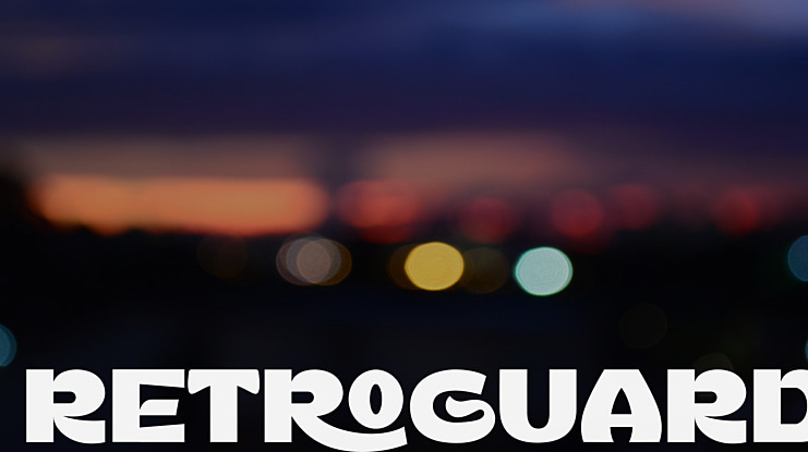 Retroguard Font