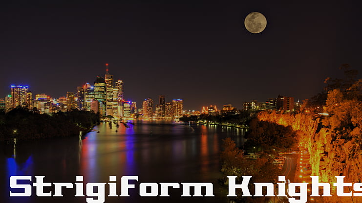 Strigiform Knights Font