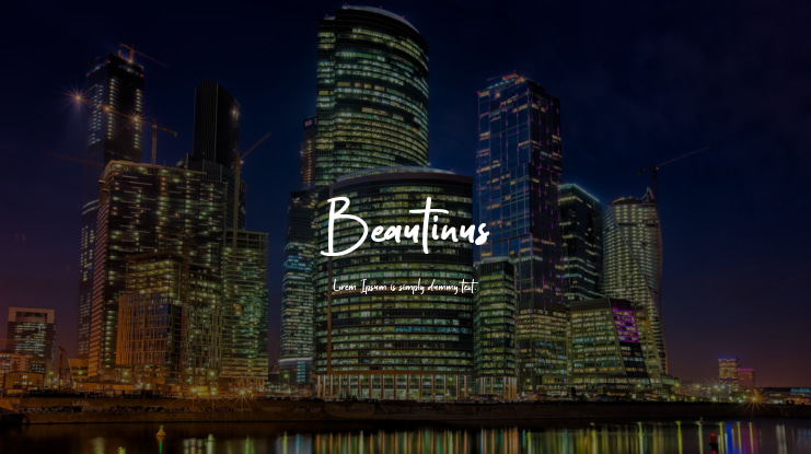 Beautinus Font