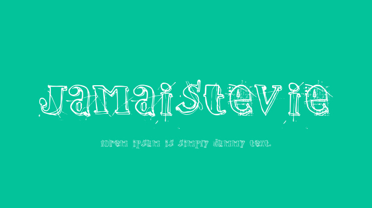 Jamaistevie Font