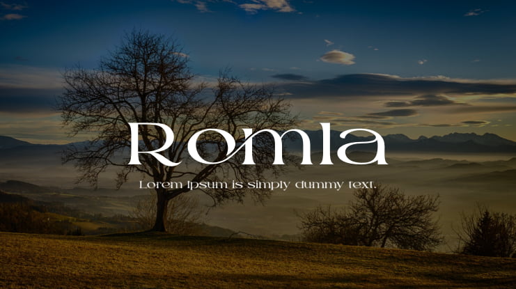 Romla Font