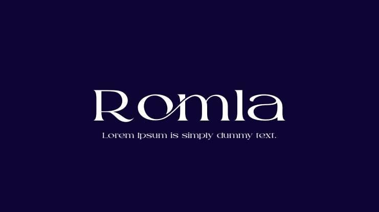 Romla Font
