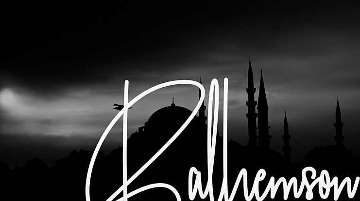 Balhemson Font