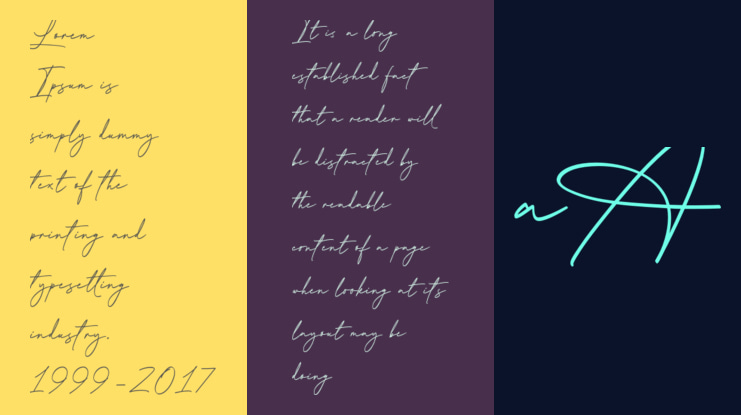 Modelista Signature Font