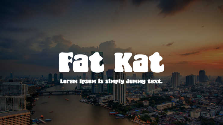 Fat Kat Font
