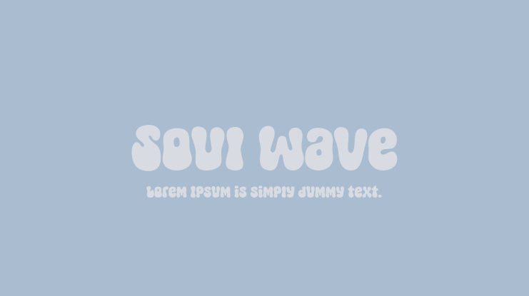 Soul Wave Font