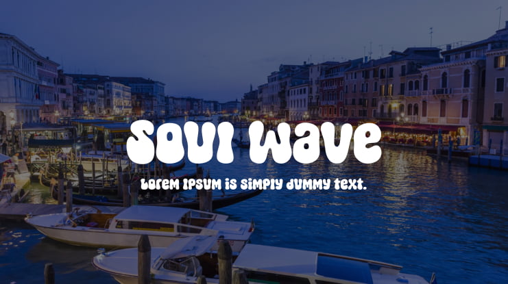 Soul Wave Font