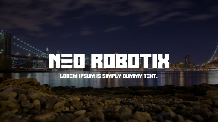 Neo Robotix Font Family