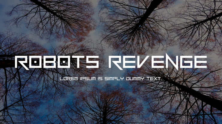 Robots Revenge Font Family